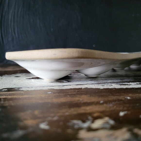 Hearth And Hand Magnolia Stoneware 12 Egg Tray, Deviled Egg Tray, Farmhouse - Picture 5 of 7